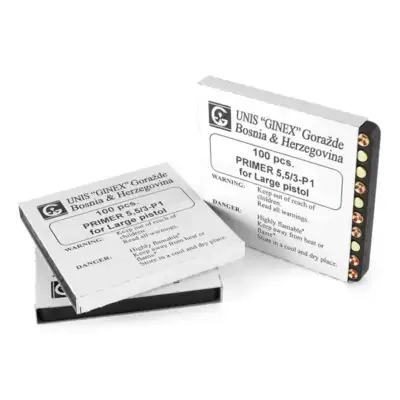 Unis GINEX Small Rifle Primers