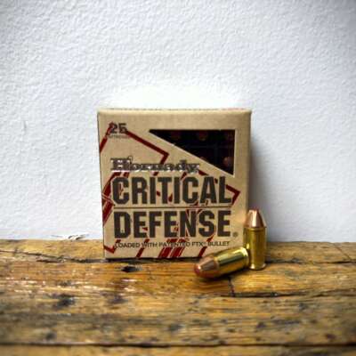 Hornady Critical Defense 380 ACP Ammo 90 Grain FTX
