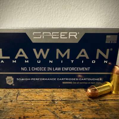 Speer Lawman 45 ACP Ammo 230 Grain Total Metal Jacket TMJ